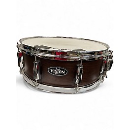 Used Pearl 14X4.5 Vision Series Snare AMBER BURST Drum