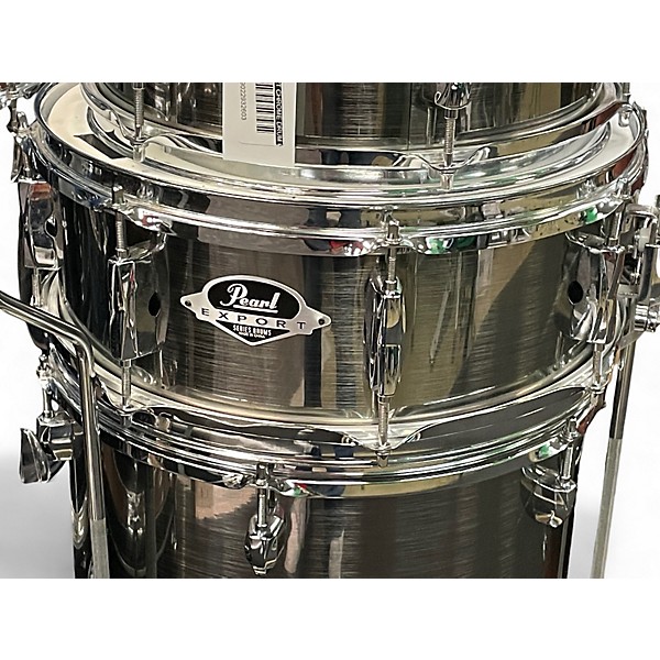 Used Pearl 5 Piece Export Chrome Drum Kit