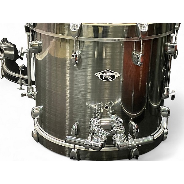 Used Pearl 5 Piece Export Chrome Drum Kit