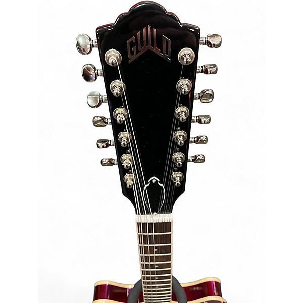 Used Guild SF 1-12 Cherry Solid Body Electric Guitar