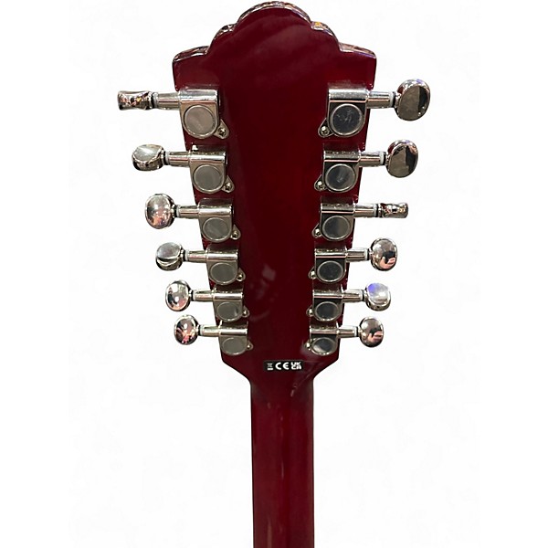 Used Guild SF 1-12 Cherry Solid Body Electric Guitar