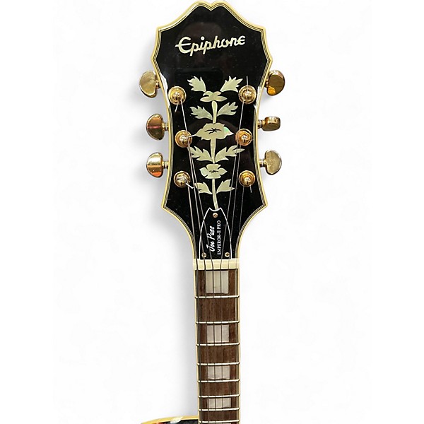 Used Epiphone Joe Pass Emperor II PRO 2 Color Sunburst Hollow Body Electric Guitar