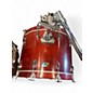 Vintage 1980 Ludwig 4 Piece Super Classic Red Mahogany Drum Kit