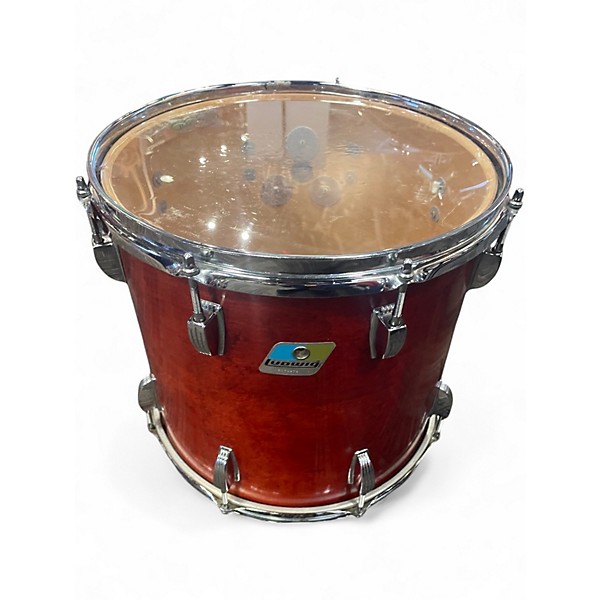 Vintage 1980 Ludwig 4 Piece Super Classic Red Mahogany Drum Kit