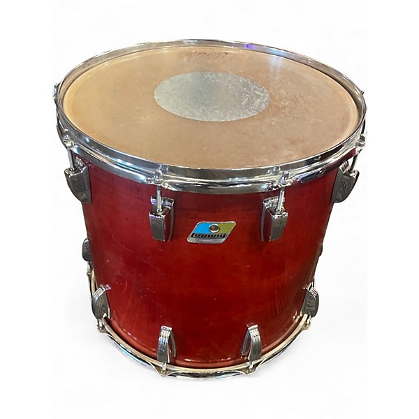 Vintage 1980 Ludwig 4 Piece Super Classic Red Mahogany Drum Kit