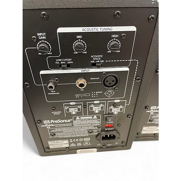 Used PreSonus Eris E5 (PAIR) Powered Monitor