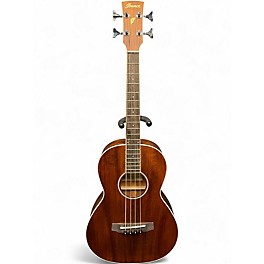 Used Ibanez PNB14E-OPN Mahogany Acoustic Bass Guitar