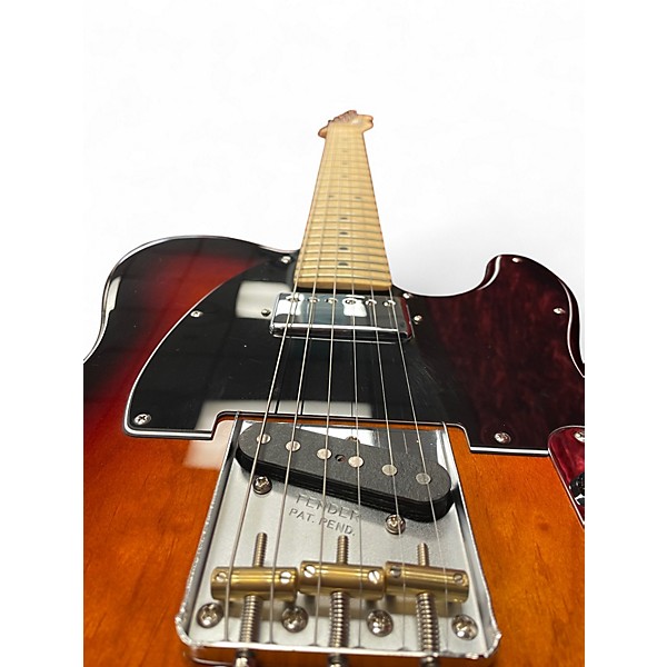 Used 2024 Fender American Performer Telecaster Hum 3 Tone Sunburst Solid Body Electric Guitar
