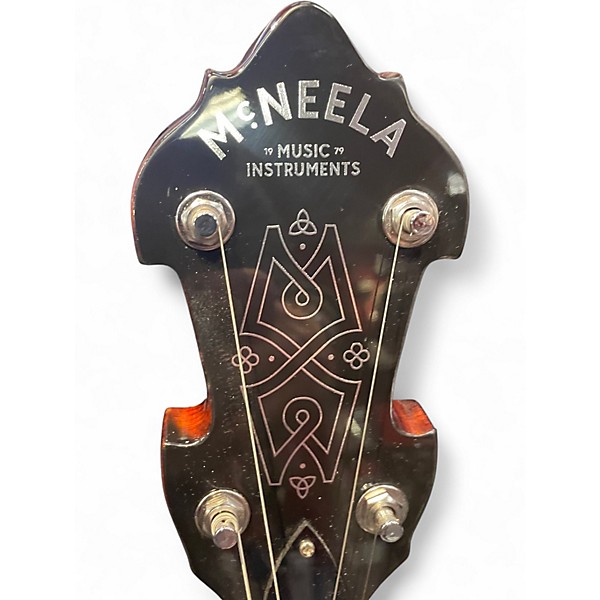 Used Mcneela THE CELT Natural Banjo