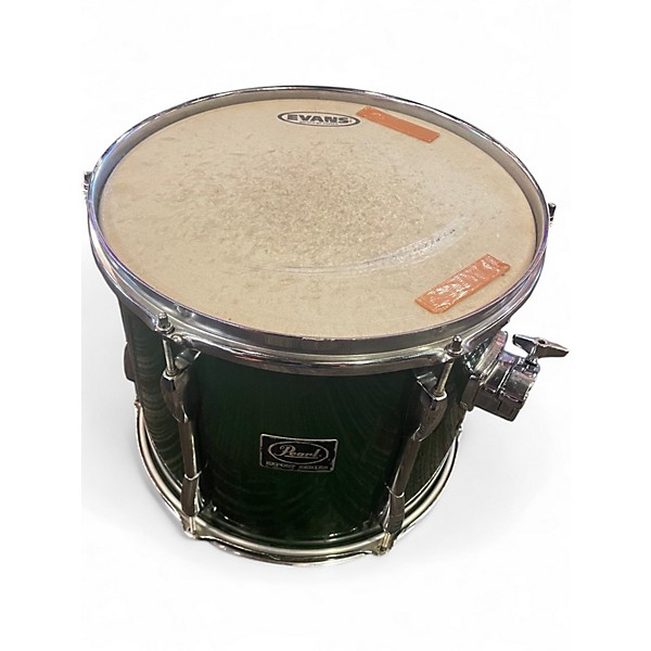 Used Pearl 5 Piece Export Teal Drum Kit