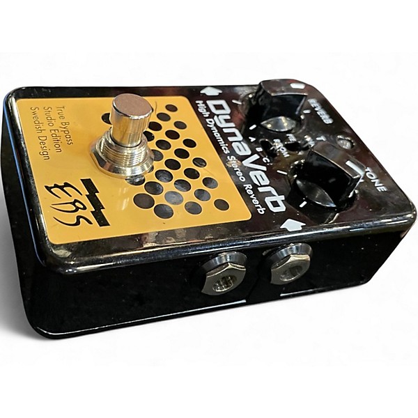 Used EBS DynaVerb High Dynamics Stereo Reverb Bass Effect Pedal
