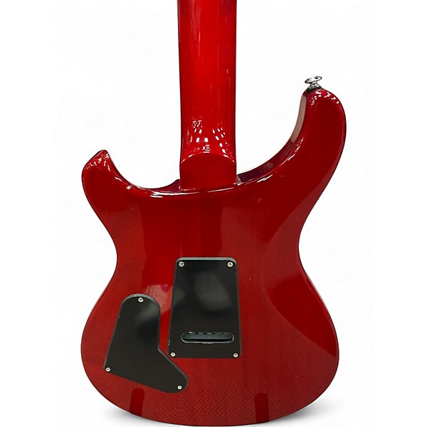 Used PRS SE 2408 QUILT CHARCOAL CHERRY BURST Solid Body Electric Guitar