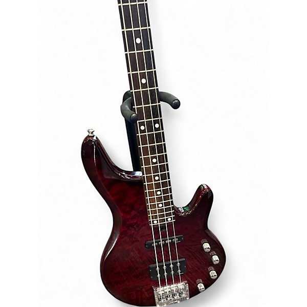 Used Ibanez RDGR Red Electric Bass Guitar