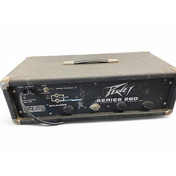 Vintage 1970s Peavey STANDARD SERIES 260 Solid State Guitar Amp Head