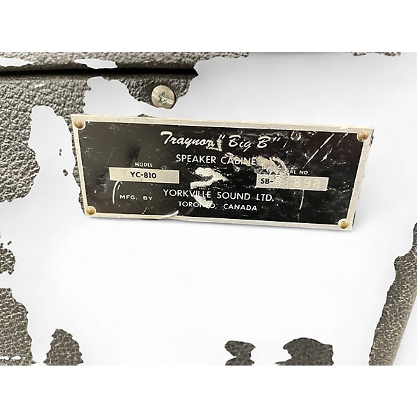 Vintage 1971 Traynor BIG B YC-810 Guitar Cabinet