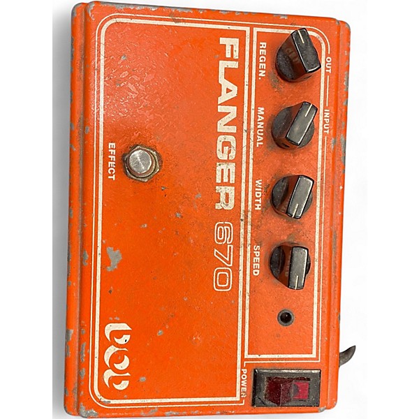 Used DOD FLANGER 670 Effect Pedal