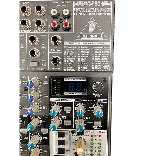 Used Behringer Xenyx 1204FX Unpowered Mixer