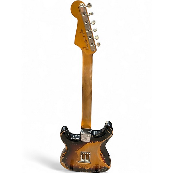 Used Fender MIKE MCREADY SIGNATURE STRATOCASTER 2 Tone Sunburst Solid Body Electric Guitar