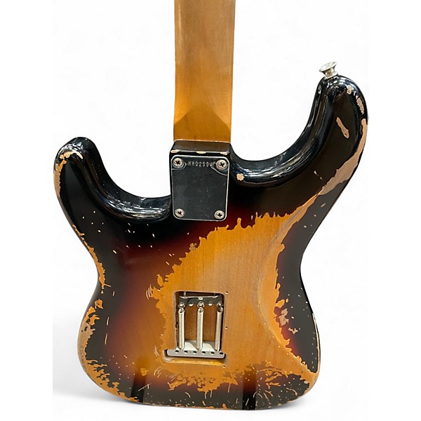 Used Fender MIKE MCREADY SIGNATURE STRATOCASTER 2 Tone Sunburst Solid Body Electric Guitar