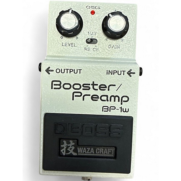 Used BOSS bp-1 w waza booster Effect Pedal