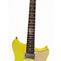 Used Yamaha res20 Neon Green Solid Body Electric Guitar