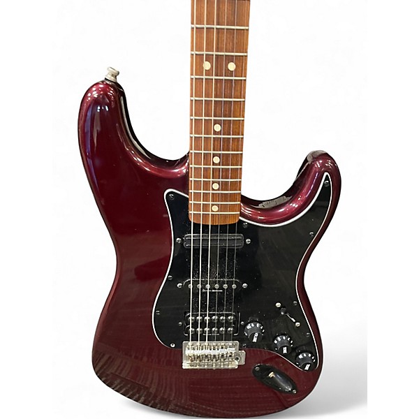 Used Fender Standard Stratocaster Oxblood Solid Body Electric Guitar
