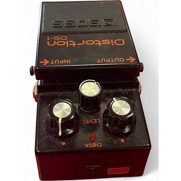 Used BOSS DS1-BK Distortion Effect Pedal