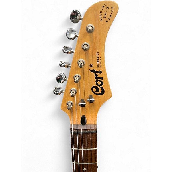 Used Cort SP3 WHITE Solid Body Electric Guitar