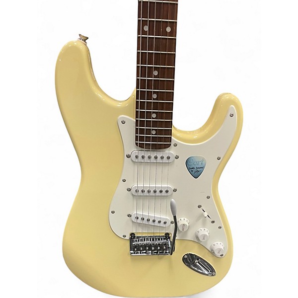 Used Cort SP3 WHITE Solid Body Electric Guitar