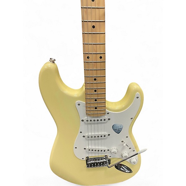 Used Cort STAT 2 WHITE Solid Body Electric Guitar