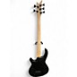 Used Dean  EDGE 5 Trans Black Electric Bass Guitar