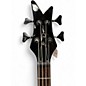 Used Dean EDGE 4 Trans Black Electric Bass Guitar