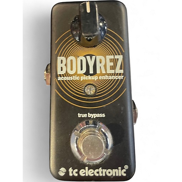 Used TC Electronic Bodyrez Acous Acoustic Enhancer Effect Pedal
