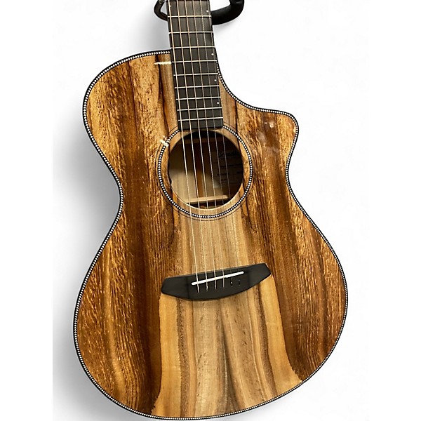 Used 2025 Breedlove oregon concert thinline ce Myrtlewood Acoustic Electric Guitar