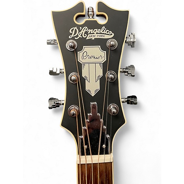 Used D'Angelico Gramercy Premier Antique Natural Acoustic Electric Guitar