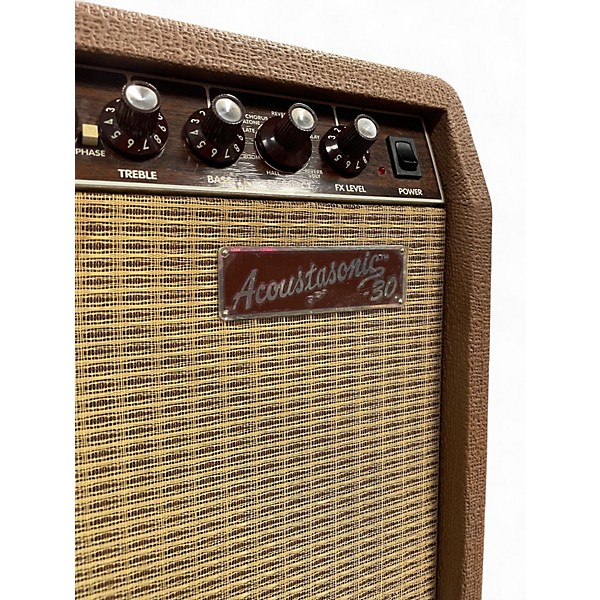Used Fender Acoustasonic 30 DSP Acoustic Guitar Combo Amp