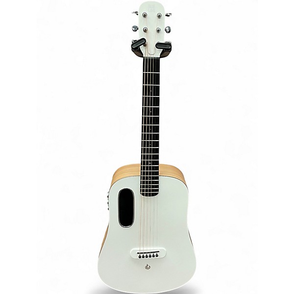 Used LAVA MUSIC ME AIR Arctic White Acoustic Electric Guitar
