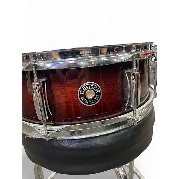 Used Gretsch Drums 4.5X14 Catalina Snare Burgundy Drum