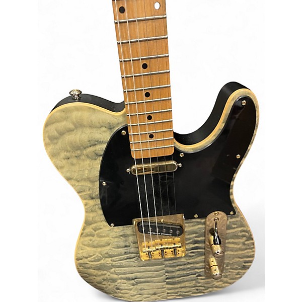 Used Michael Kelly T-Style Faded Blue Jean Solid Body Electric Guitar