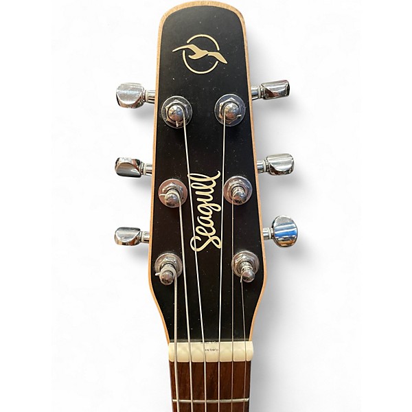 Used Seagull Entourage Rustic Cutaway 2 Tone Sunburst Acoustic Electric Guitar