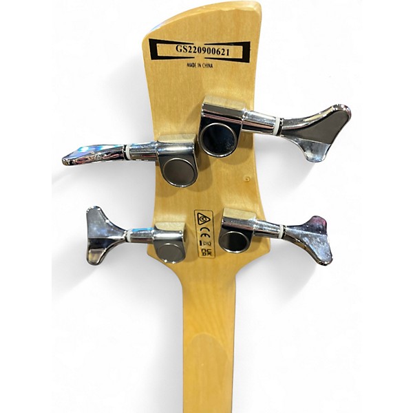 Used Ibanez GSRM20 Mikro Short Scale White Electric Bass Guitar