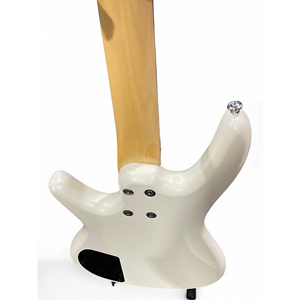 Used Ibanez GSRM20 Mikro Short Scale White Electric Bass Guitar