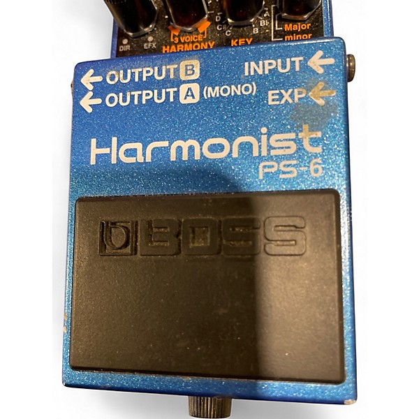 Used BOSS PS6 Harmonist Effect Pedal