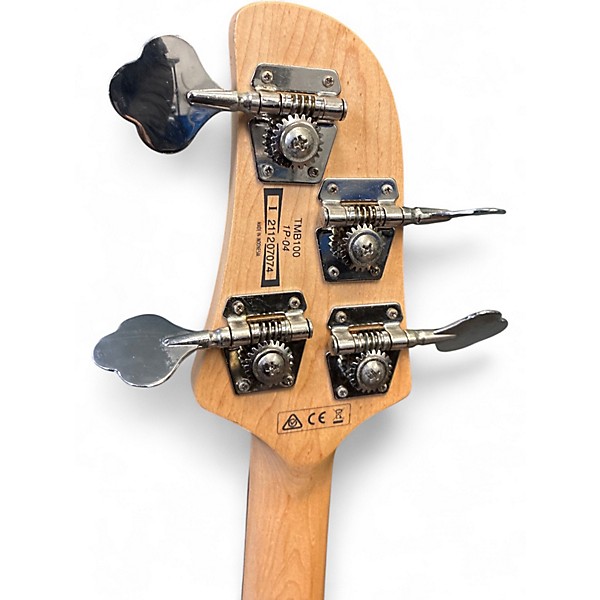 Used Ibanez TMB100 Soda Blue Electric Bass Guitar