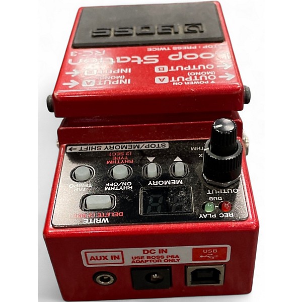 Used BOSS RC3 Loop Station Pedal