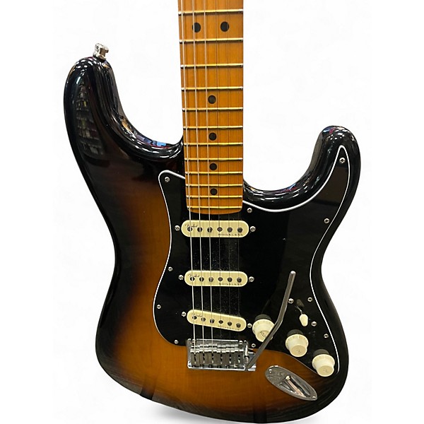 Used Fender American Ultra Luxe Stratocaster 2 Color Sunburst Solid Body Electric Guitar