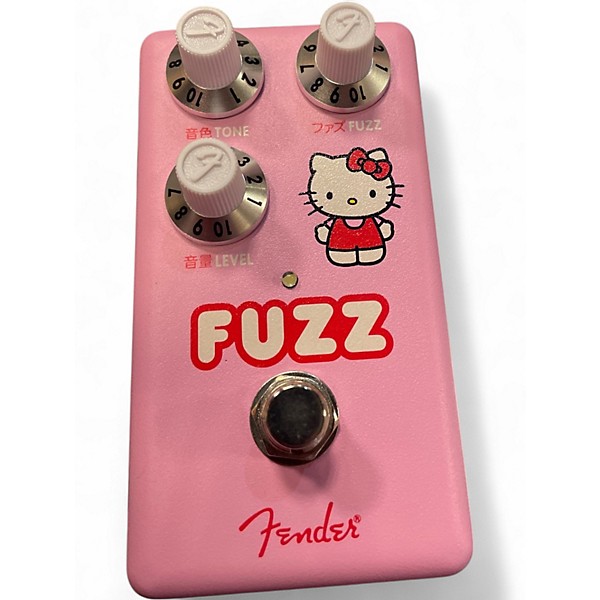 Used Fender hello kitty fuzz Effect Pedal