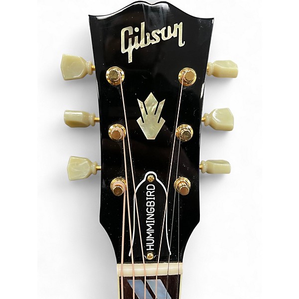 Used Gibson Hummingbird Honey Burst Acoustic Electric Guitar