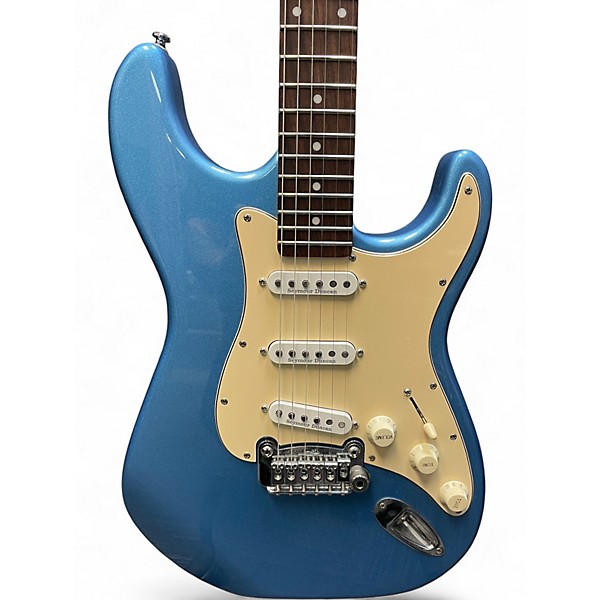 Used G&L Tribute Legacy Lake Placid Blue Solid Body Electric Guitar