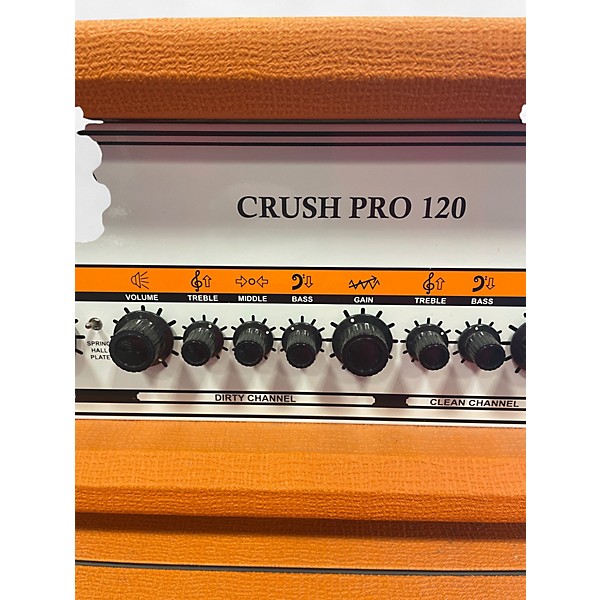 Used Orange Amplifiers CR120H Crush Pro 120W Solid State Guitar Amp Head